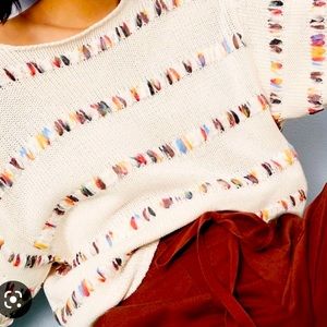 Lou and Grey Rainbow Stitch Sweater